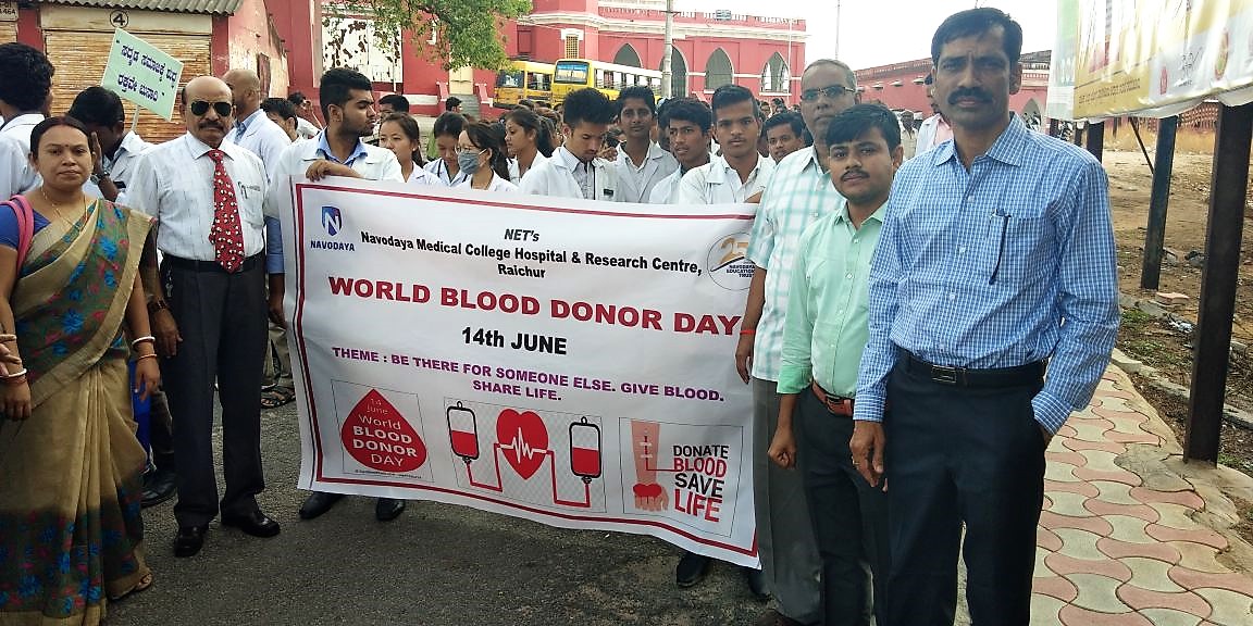 World Blood Donation day 2018