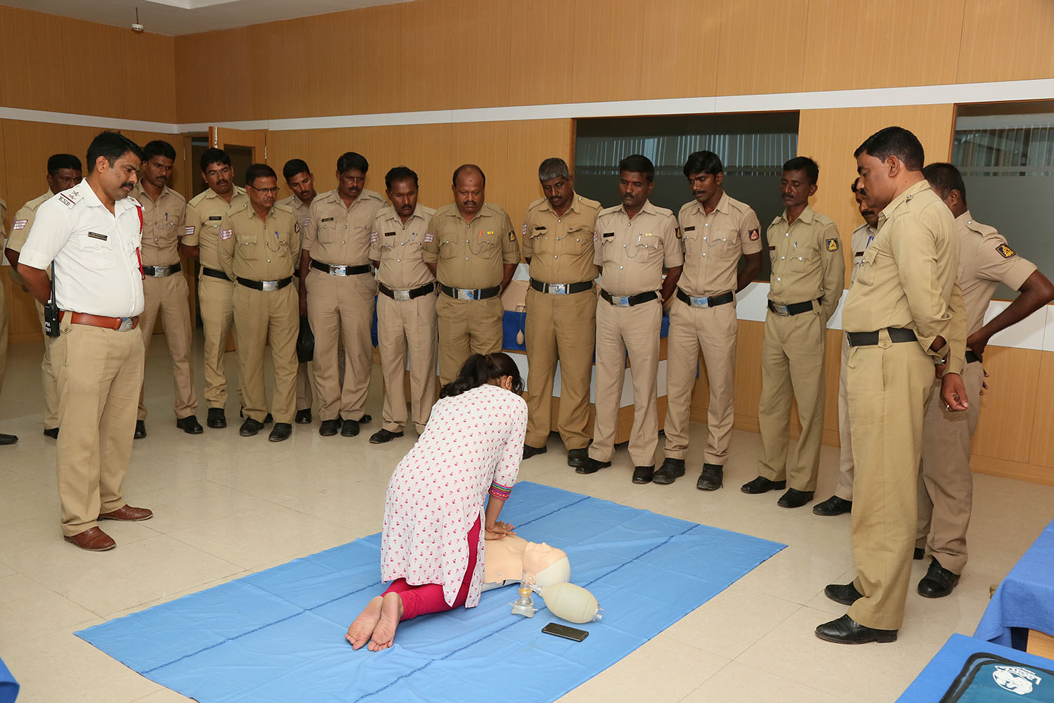 Workshop on Hands on Training on “Basic Life Support Programme” for police personnel & KSRTC Personnel